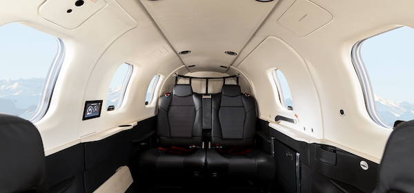 Daher Aircraft TBM 960 cockpit with Garmin G3000 flight deck