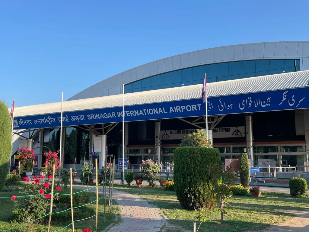 Airport in Srinagar