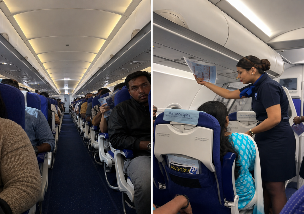 AC failure on flight