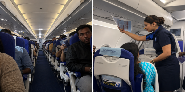 AC failure on flight