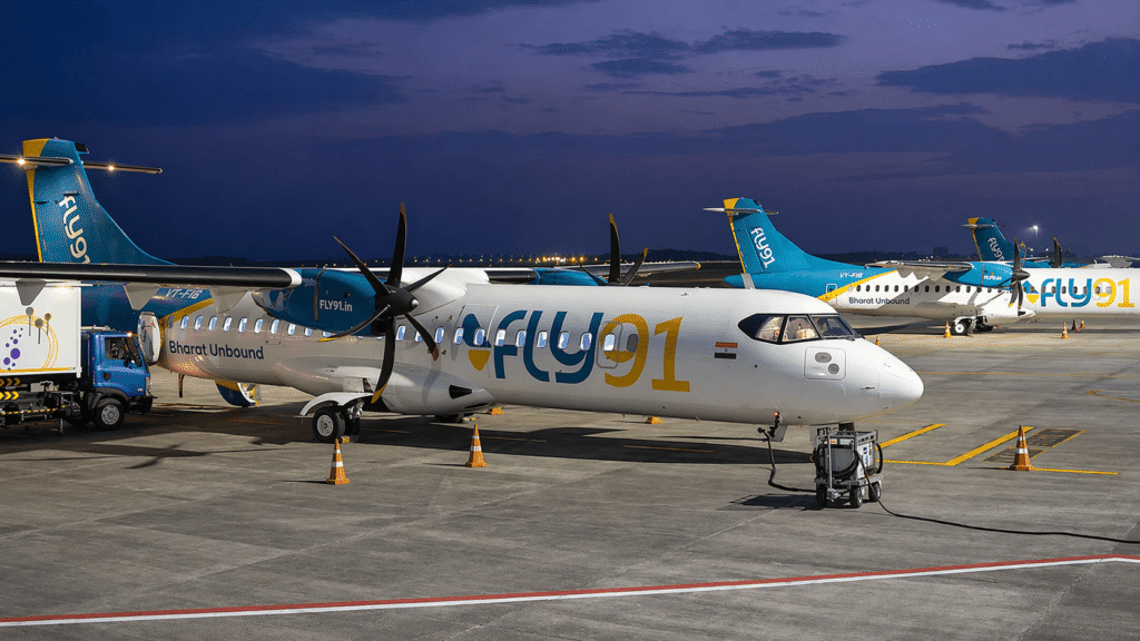 Fly91 Flight Diverted