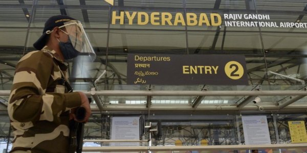 Hyderabad Airport on High Alert