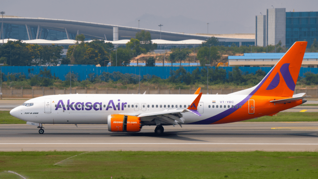 Akasa Air Begins Operations from Noida 