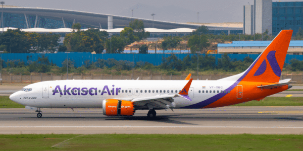 Akasa Air Begins Operations from Noida