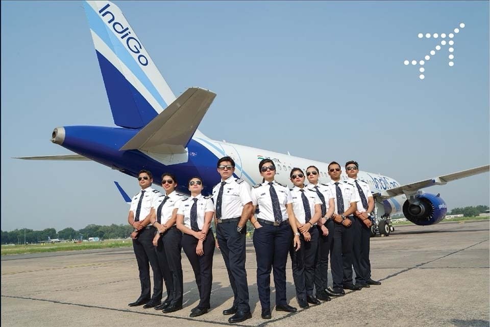 indigo pilot salary