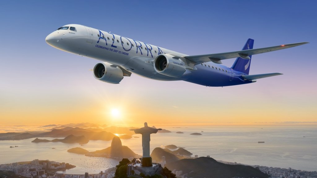 Azorra places additional firm order for 15 Embraer E195-E2 
