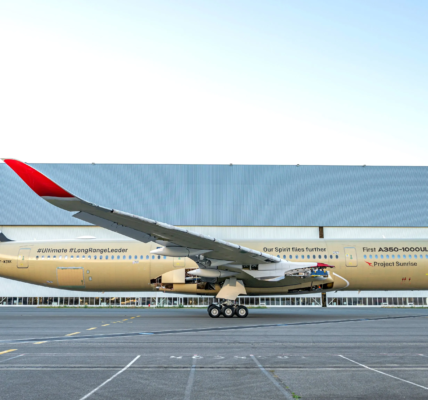 Qantas’ Airbus A350-1000ULR Completes Maiden Flight