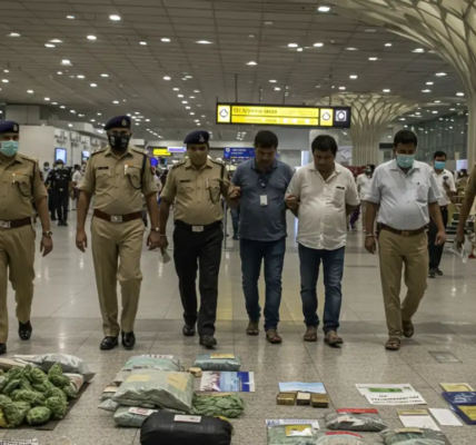 Mumbai Airport busted a gold smuggling gang