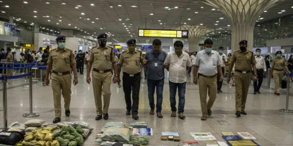Mumbai Airport busted a gold smuggling gang