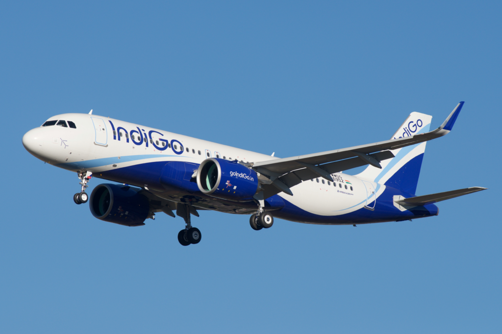 Lightning Strike on IndiGo Plane