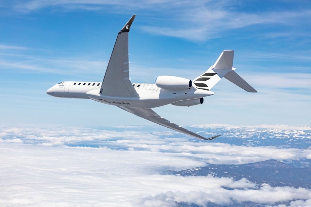 Bombardier's Global 8000, the World’s Fastest Civil Aircraft, Blazes to its First Speed Record Between Montreal, Canada and Nice, France