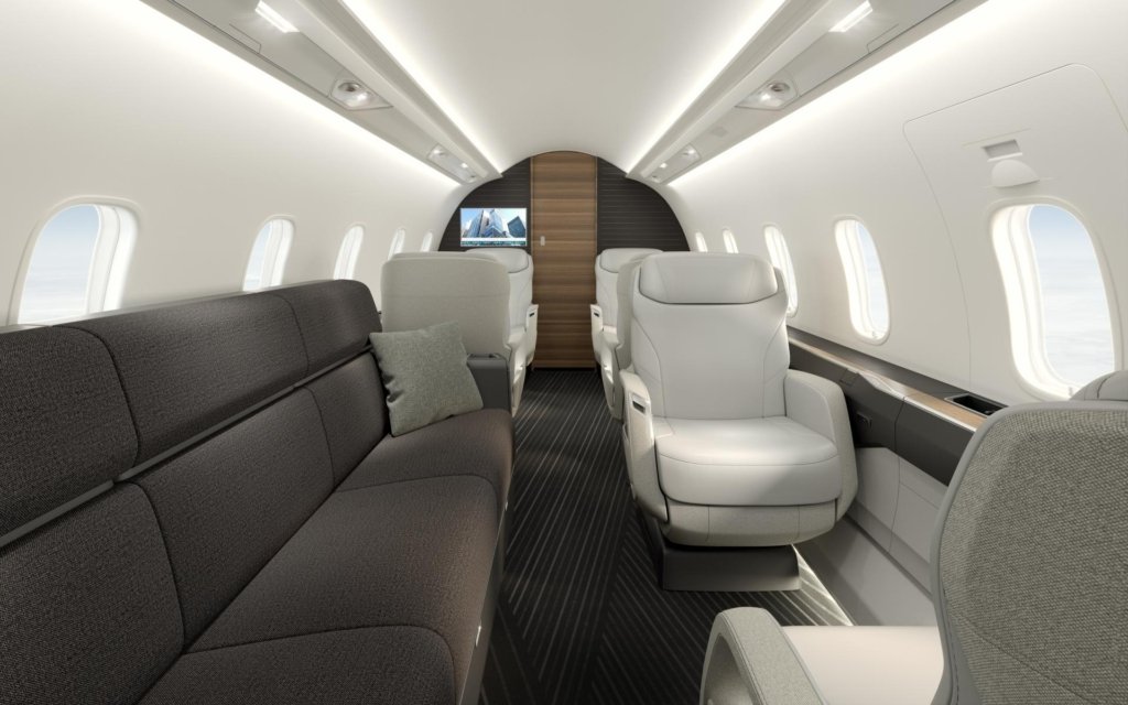 Challenger 3500 Interior 