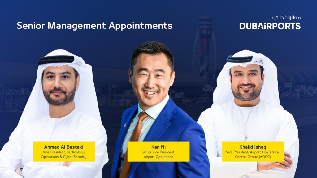 Dubai Airports announces new senior leadership appointments to support future-readiness