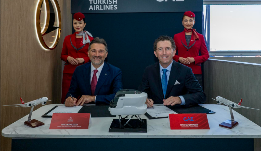 Turkish Airlines Signs Multi-Year Agreement with CAE