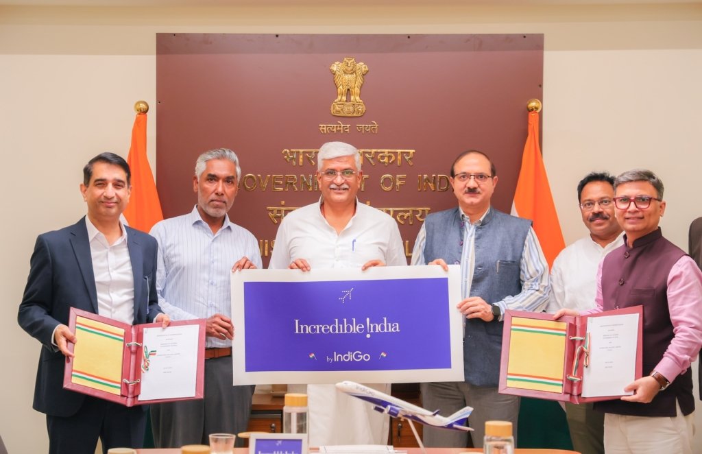 ‘Incredible India by IndiGo’ Takes Flight in Partnership with the Ministry of Tourism