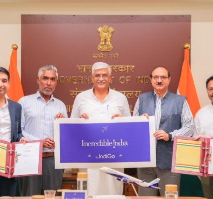 ‘Incredible India by IndiGo’ Takes Flight in Partnership with the Ministry of Tourism