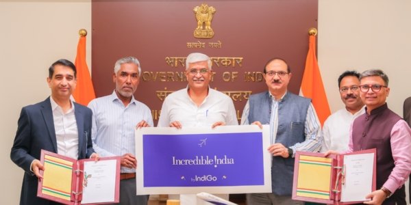 ‘Incredible India by IndiGo’ Takes Flight in Partnership with the Ministry of Tourism