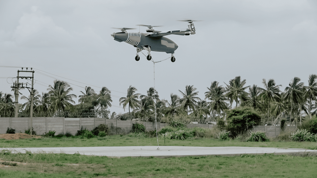 After 500 tests and 18+ hours of flight tests, Sarla’s 700 kg-class technology demonstrator designed, built and flown in under 12 months and costing less than $13 million in total, for both full-scale mock-up and half-scale demonstrator