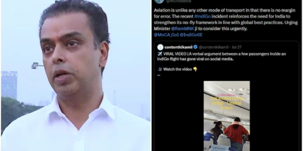 Milind Deora Calls for Stronger No-Fly Rules After Viral IndiGo Flight Altercation