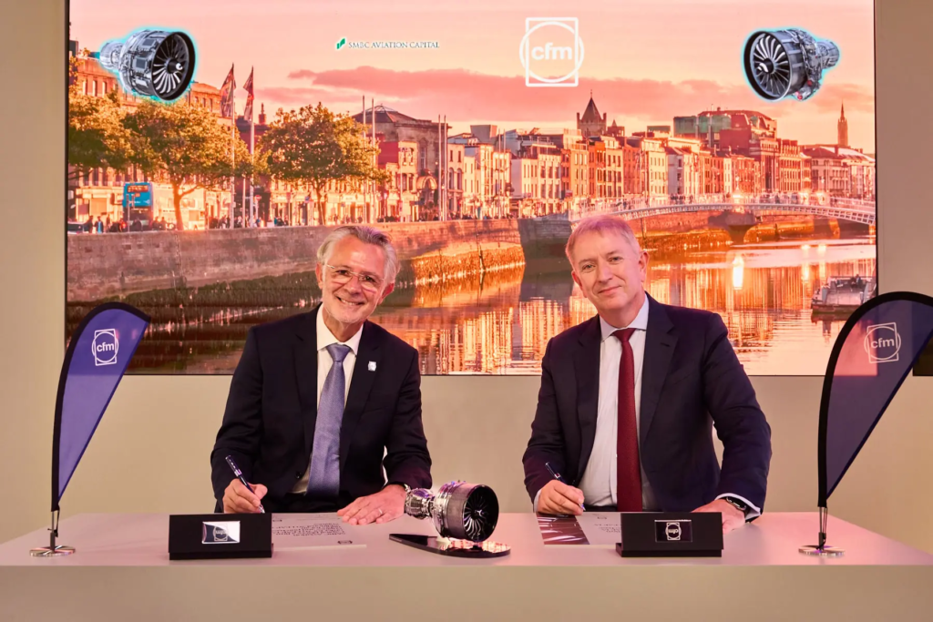 SMBC Aviation Capital selects CFM LEAP-1A engines to power 35 Airbus A320neo aircraft