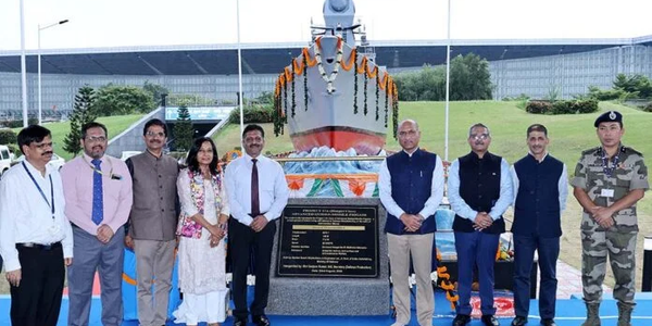 GRSE Warship Model Unveiled to Showcase Defence Self-Reliance