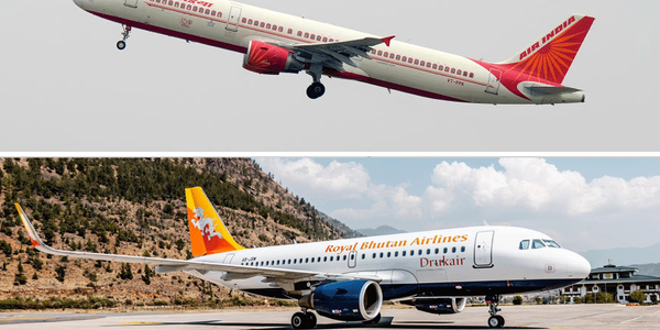 Air India Partners With Drukair to Boost India-Bhutan Connectivity