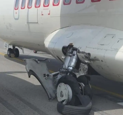 Alliance Air Flight Suffers Tyre Burst During Landing