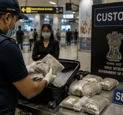 Woman Arrested With 2.5 Kg Hydroponic Weed From Bangkok