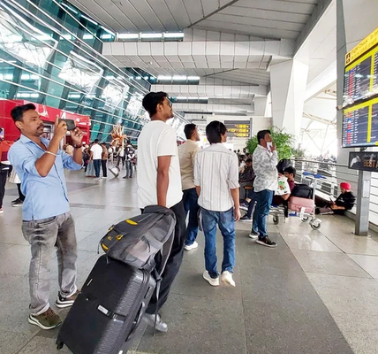 15 Flights Diverted Amid Heavy Rain and Thunderstorm