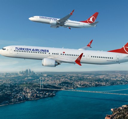 Turkish Airlines Finalizes Order for up to 150 Boeing 737 MAX Aircraft