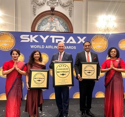 Best Airline in India’ and ‘Best Airline Staff in India & South Asia