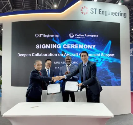 ST Engineering and RTX’s Collins Aerospace Deepen Collaboration on Aircraft Component Support