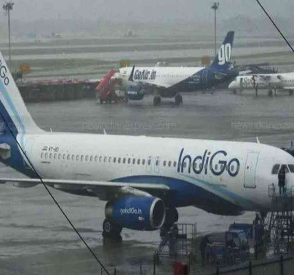 12 IndiGo Flights to Andhra Cancelled by Cyclone